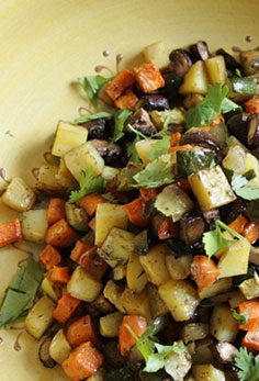 Roasted veggies